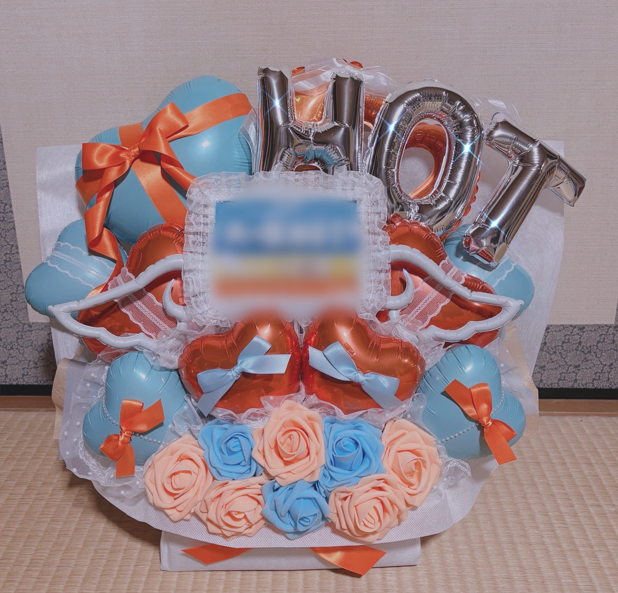 バルーンギフト　握手会　楽屋花　バルーンアレンジ  生誕祭　フラスタ　卓フラ　推し　お笑い芸人