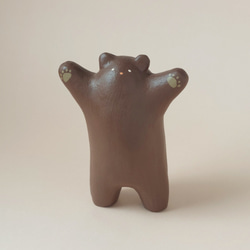 ツキノ輪クマ魔除けアンテーク 楽天市場】金色の熊、ヒグマキーリング ブラス 真鍮(くま、クマ、ひ