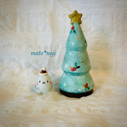 森のキノコじいさん&ちびキノコ (パープル系) きのこ形