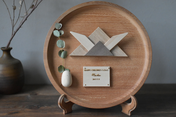 まぁるい兜かざり-なごみ-【スタンドなし】 2枚目の画像