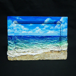 油絵 絵画 【朝焼けと日没】 油絵 絵画 【朝焼けと日没】【色紙】 絵画 HR 通販 14695199