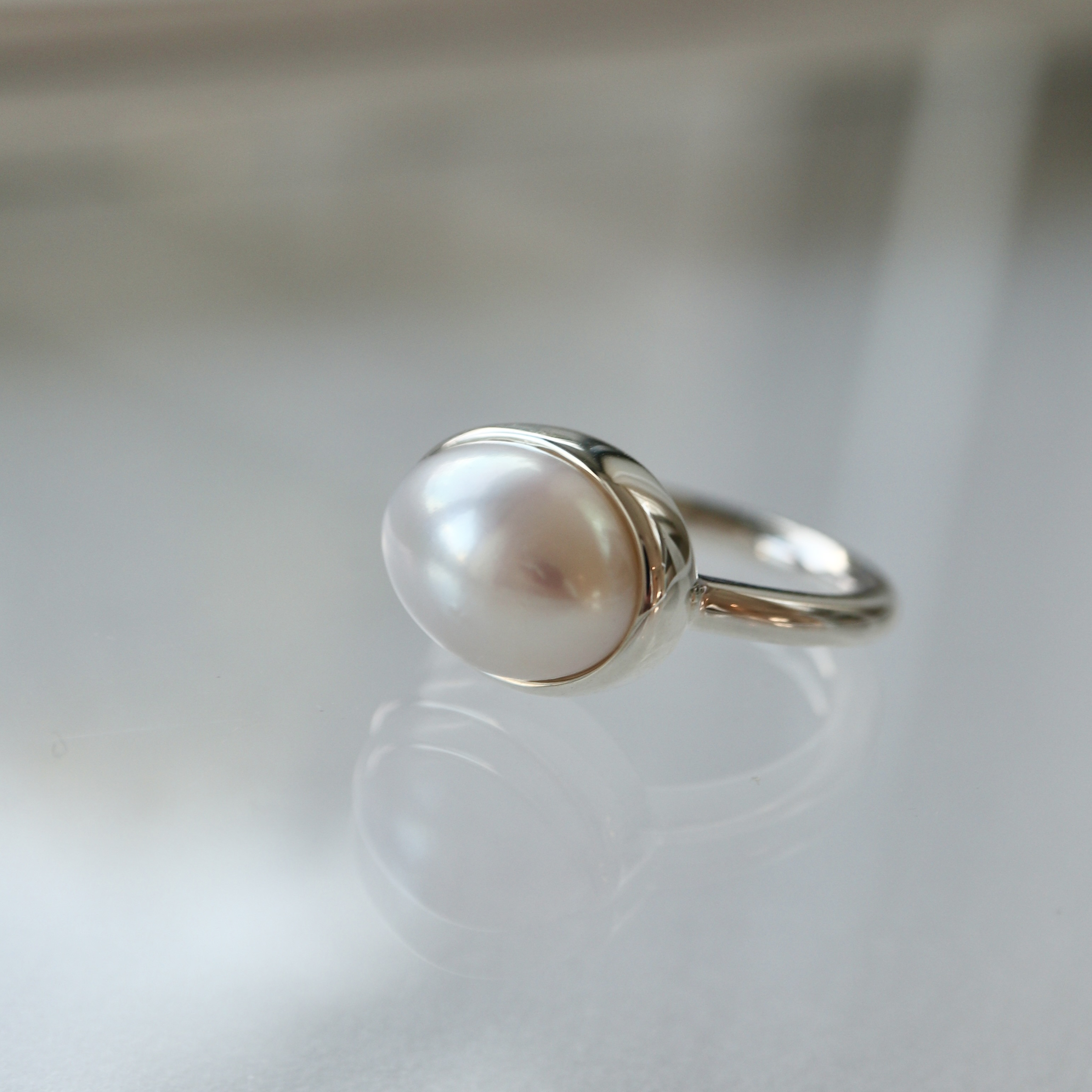 fresh water pearl ring