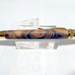 超希少 カンボジア産 黄花梨 カンボジア黄花梨 絶滅種 希少樹種 初出品 ボールペン万年筆併用