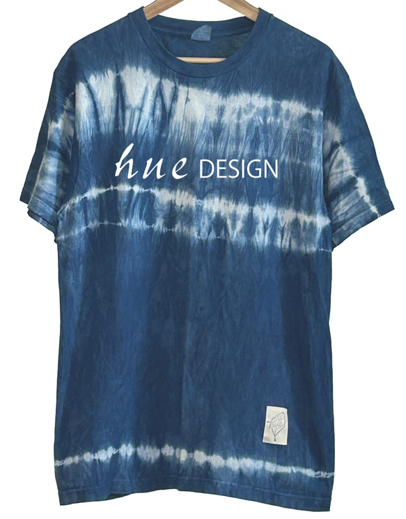 新作Tシャツ Lサイズ no.69大人かっこいいオリジナル 藍染 絞り 手染め