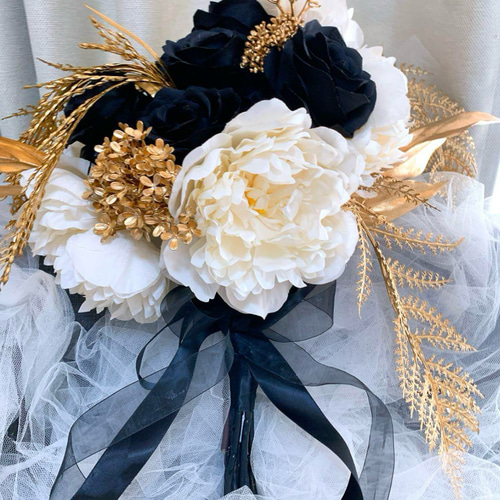 クラッチブーケ アーティフィシャルフラワーブーケ ウエディングブーケ