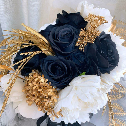 クラッチブーケ アーティフィシャルフラワーブーケ ウエディングブーケ