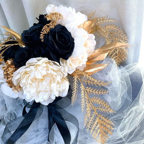 クラッチブーケ アーティフィシャルフラワーブーケ ウエディングブーケ