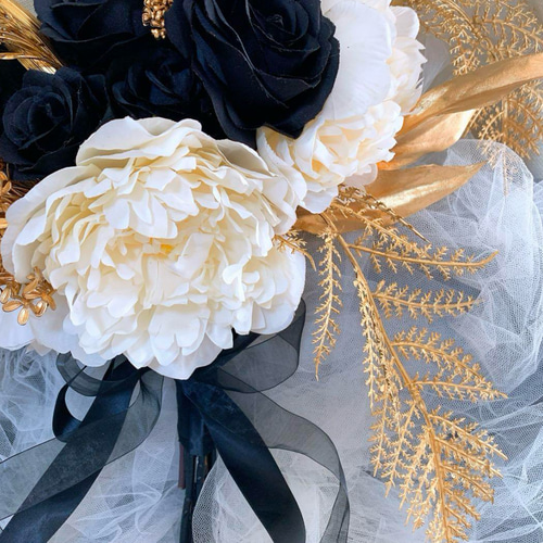 クラッチブーケ アーティフィシャルフラワーブーケ ウエディングブーケ