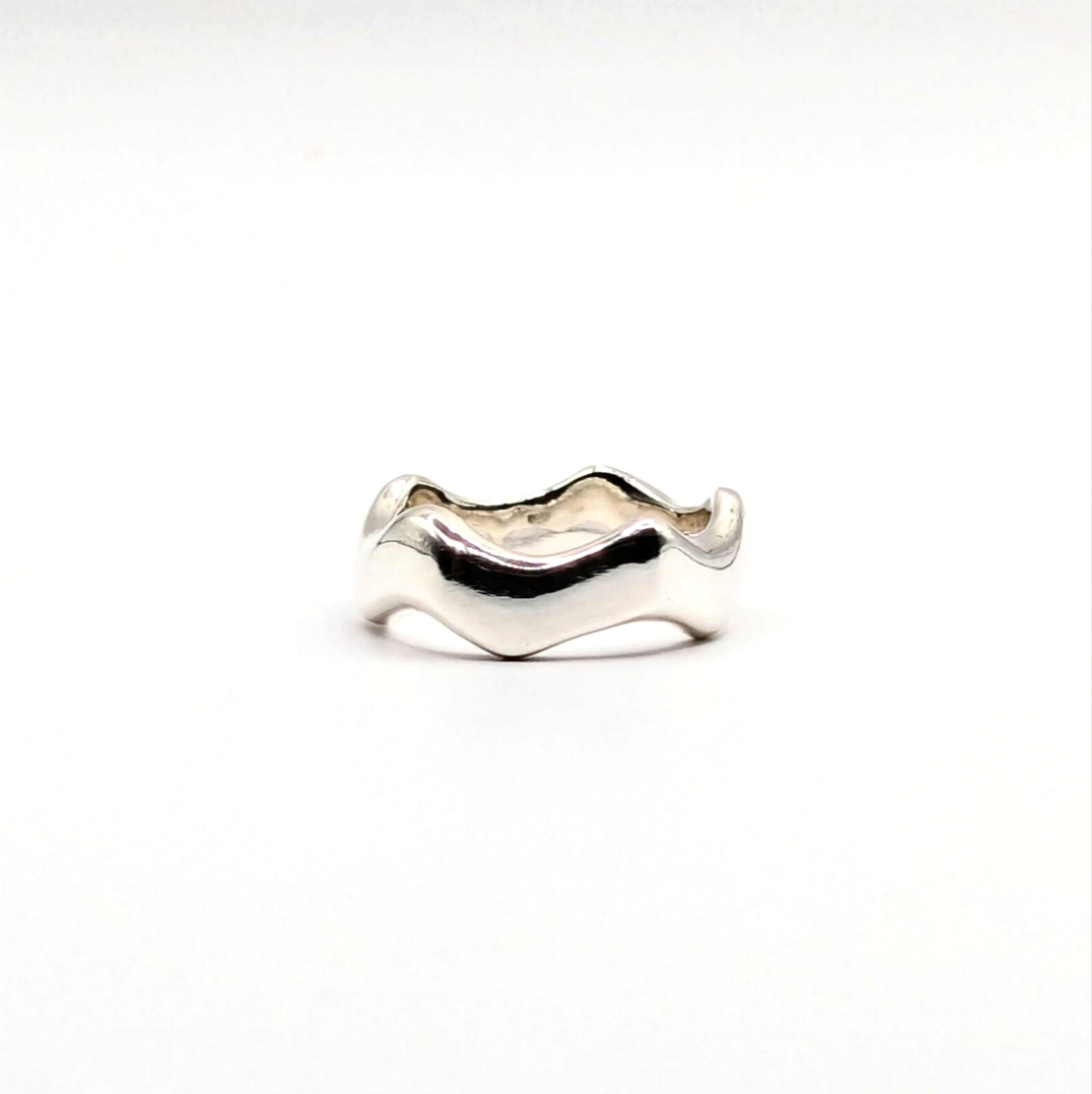 シグネットリング　鍛造　純銀　9号