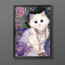絵画。原画【可愛い橘猫ちゃん】 edd35256fd242a3e2344adaedb9ef0