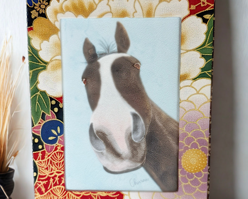 サラブレッド、競走馬、カルトナージュ、卓上、壁掛け、馬好き