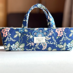 新作⭐︎リバティ生地使用⭐︎布バスケット⭐︎机の上の小物をまとめ