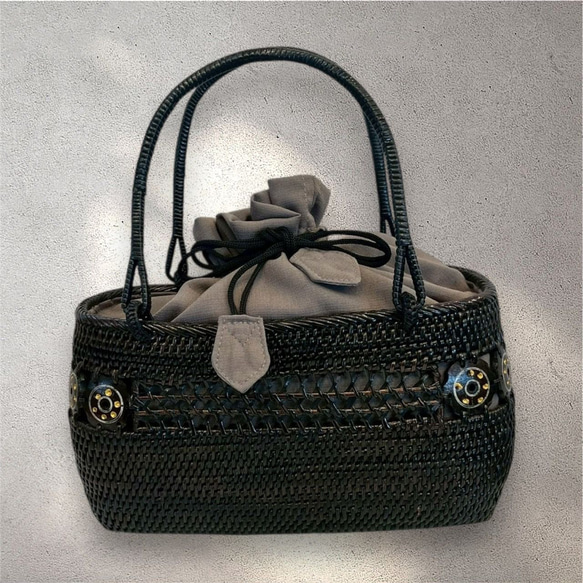 アタバッグ 籠バッグ バリ島 工芸品 ハンドメイド インドネシア