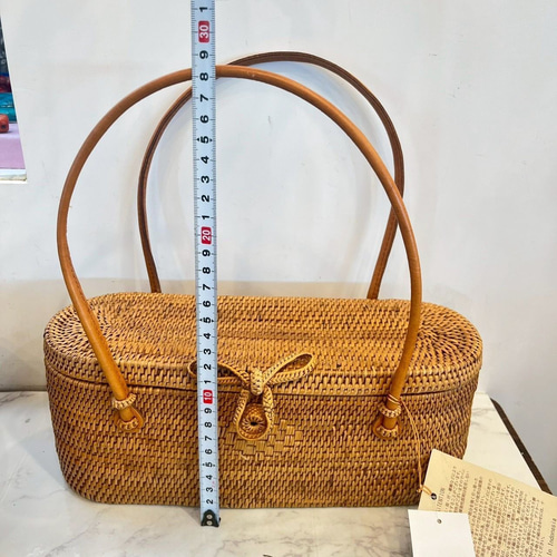 アタバッグ 籠バッグ バリ島 工芸品 ハンドメイド 手作り