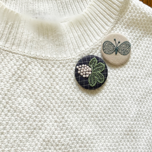 再販 ミナペルホネン ブローチ ブローチ senhana-i 通販 19733130