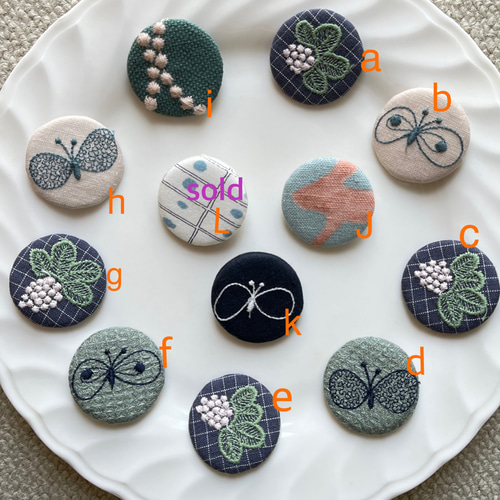 再販 ミナペルホネン ブローチ ブローチ senhana-i 通販 19733130