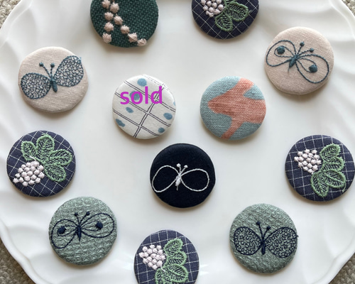 再販 ミナペルホネン ブローチ ブローチ senhana-i 通販 19733130