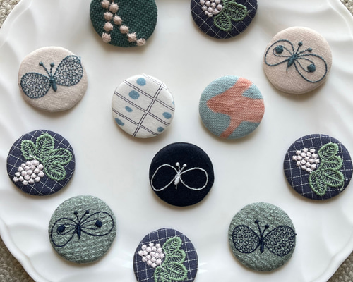 再販 ミナペルホネン ブローチ ブローチ senhana-i 通販 19733130