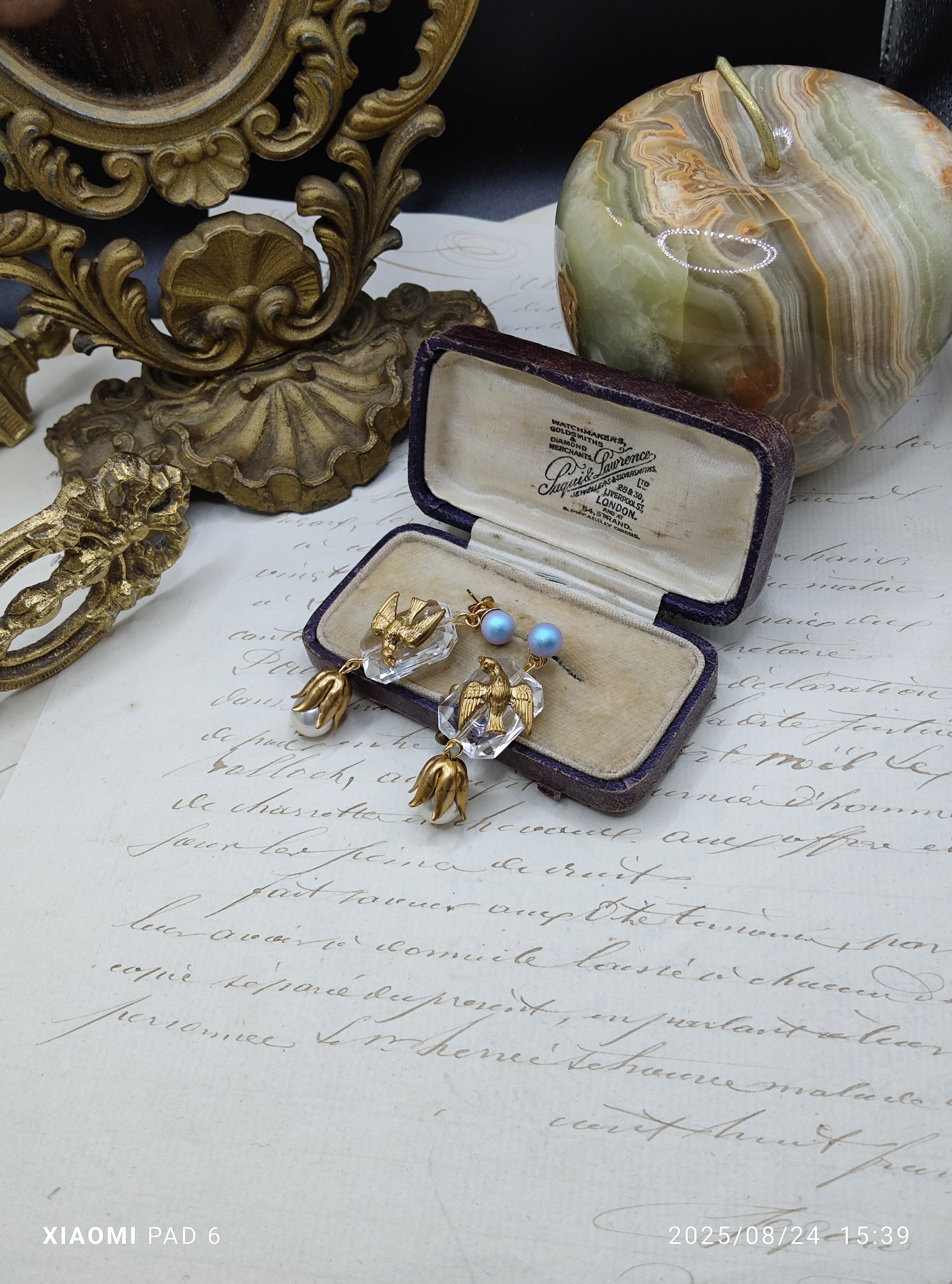 soyeux　ピアス　2way