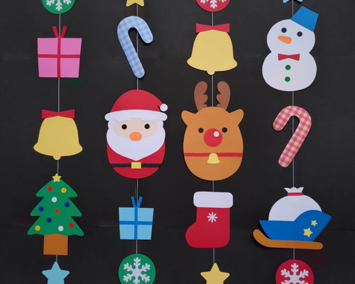 クリスマスの吊るし飾り クリスマスのつるし飾り: キット｜手づくりタウン by 日本ヴォーグ社