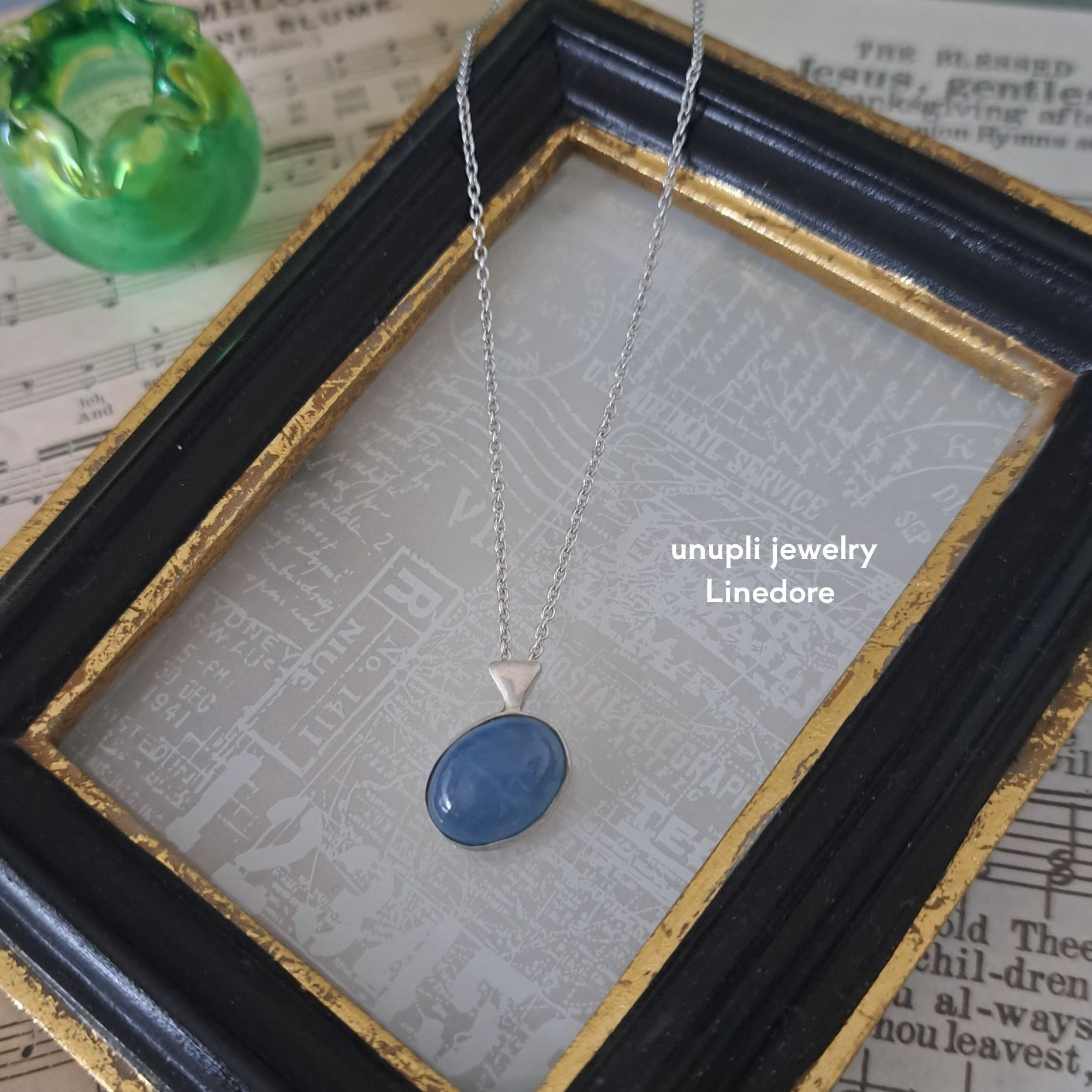 【ミルキーアクアマリン】ペンダントネックレス　LPN519