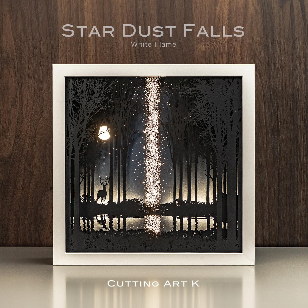 Star Dust Falls_（スターダストフォールズ）フレームカラー：ホワイト