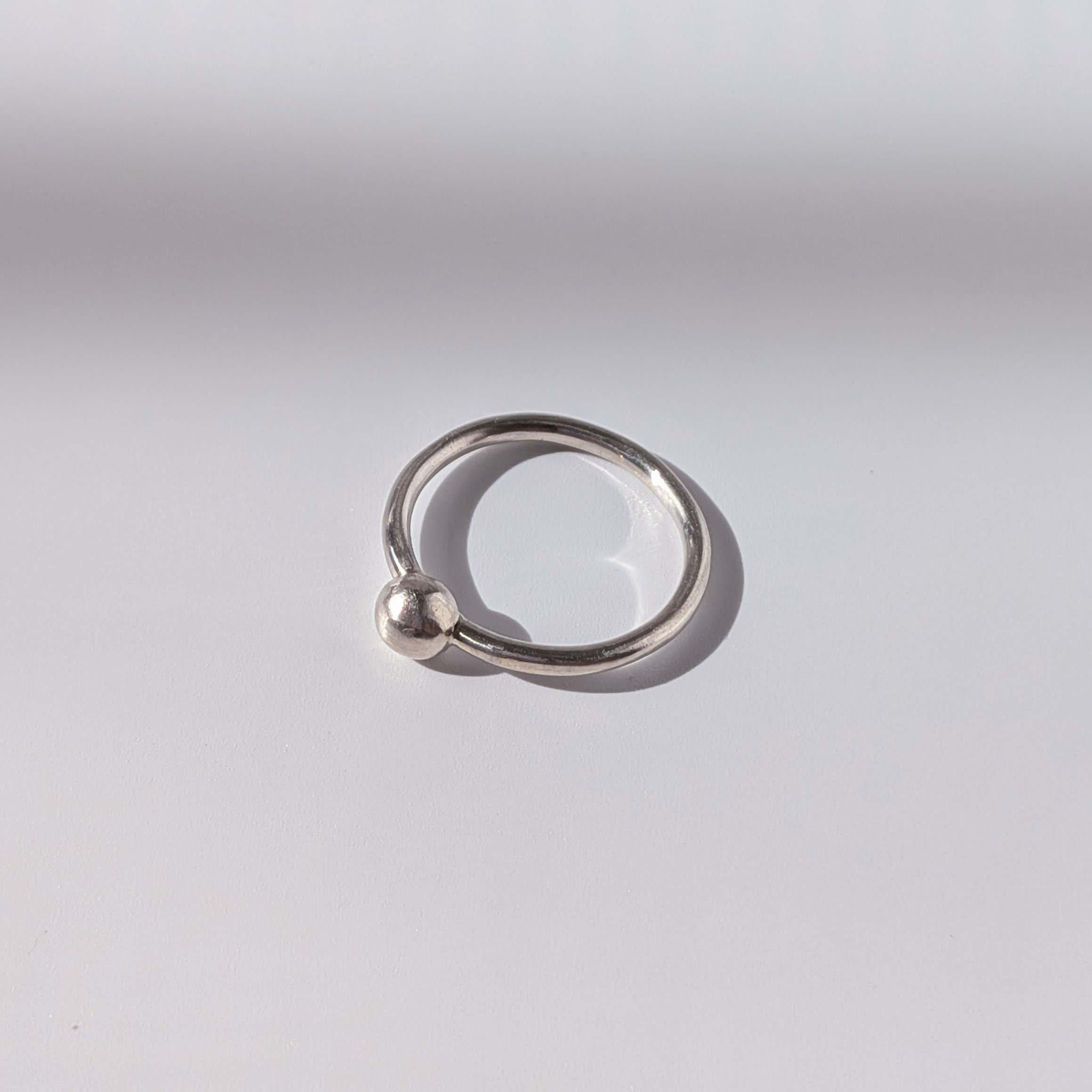 一粒シルバーリング｜One Dot Ring