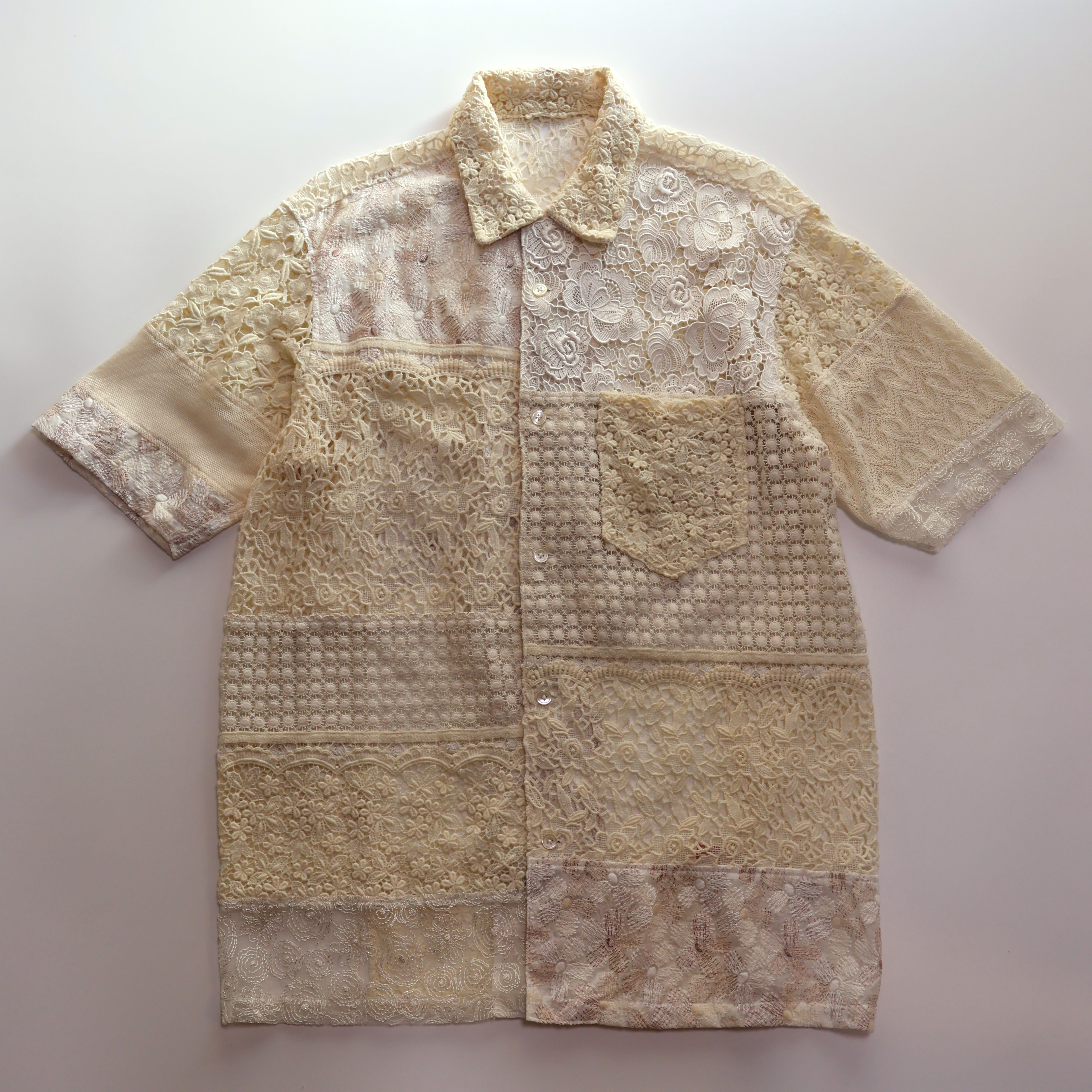 ヴィンテージレース・オーバー・ブラウス [umi]