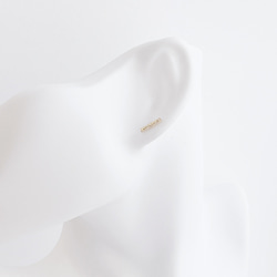 eje2000 [1對] 925純銀芯紋條形耳環 第5張的照片