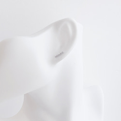 eje2000 [1對] 925純銀芯紋條形耳環 第9張的照片