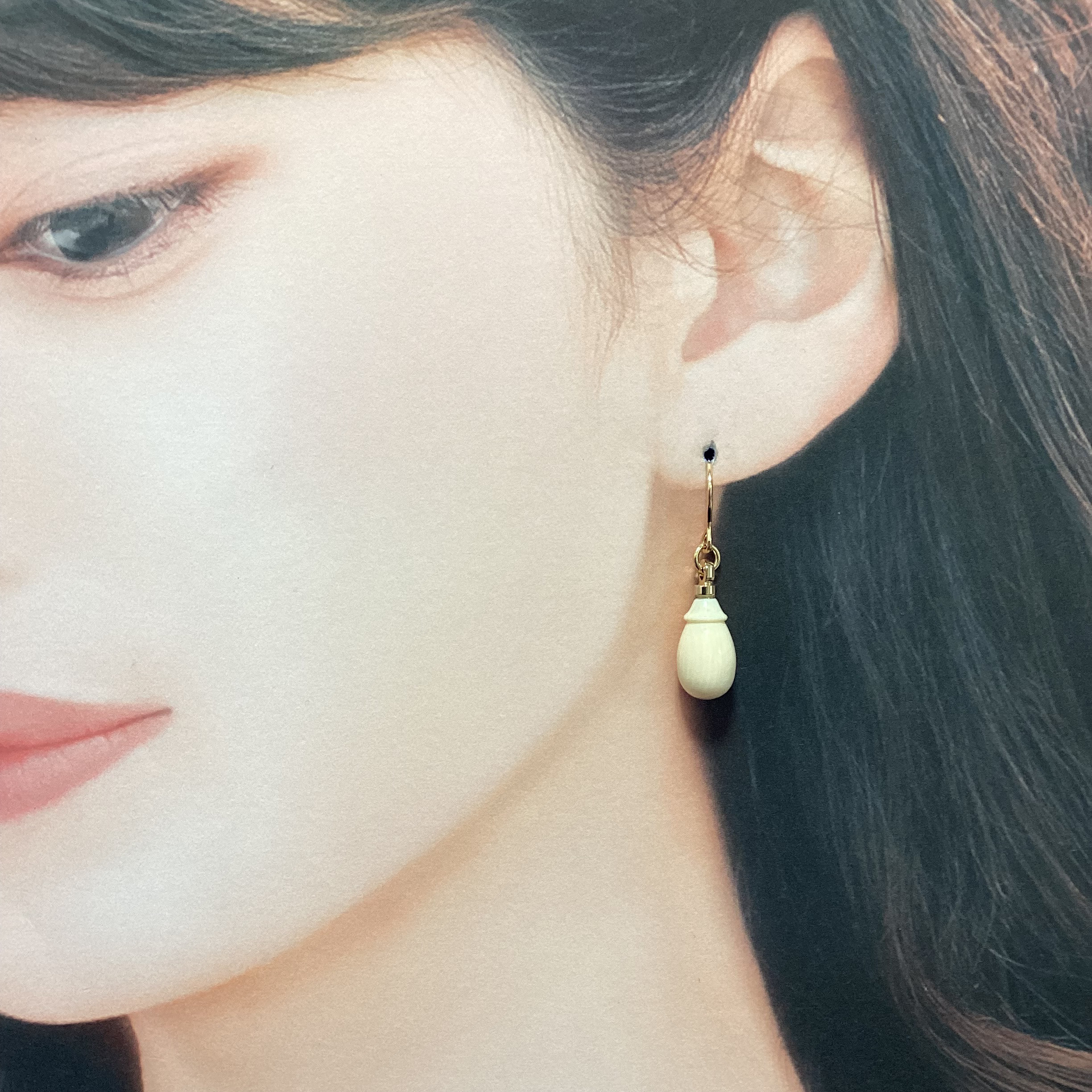 ☆本象牙ピアス　※A-151