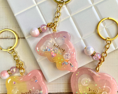 きらきらゆめかわ シェイカーキーホルダー シャカシャカキーホルダー