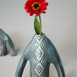 k-001 伊豆土泥化粧掛け花入れ ORIGAMI-1 一輪挿し・花瓶・花器