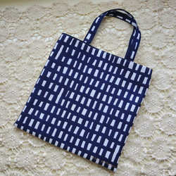 トートバッグ*minaperhonenのファブリックを使って*タンバリン