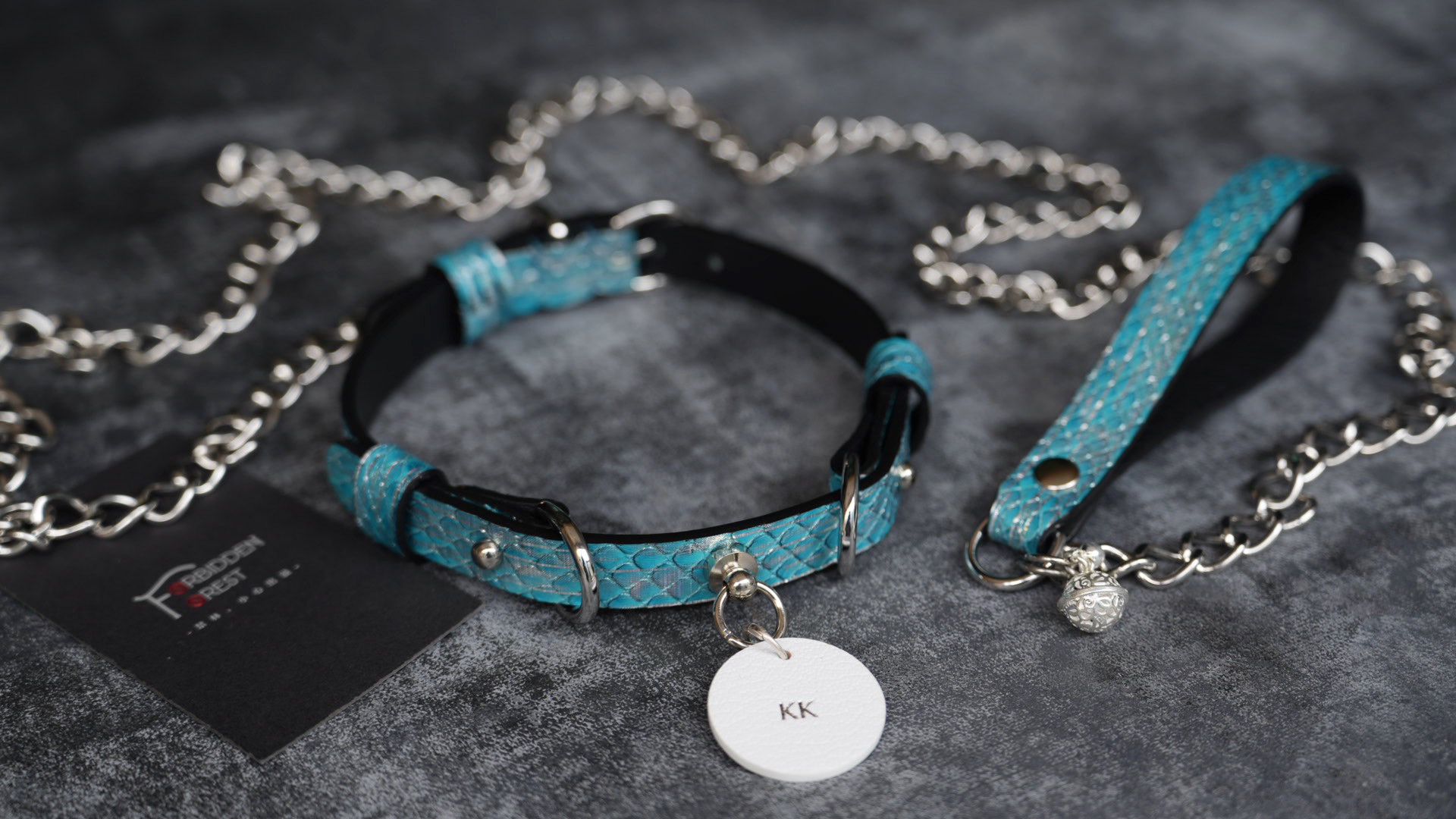 手作りチョーカー/ネックレス/首輪 choker ヘビ革 可雕刻姓名 カップル向けの楽しい ニッチなアクセサリーギフト