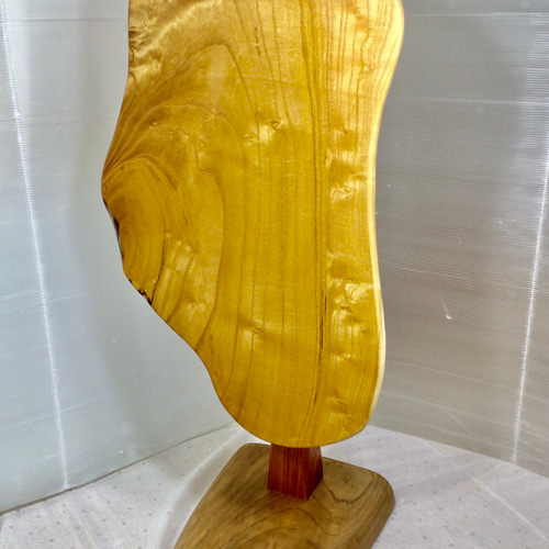 天然木 桑 折り畳みサイドテーブル 一点物 手造り サイドテーブル