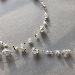 hikarino  ame 天然水晶サンキャッチャー【seven drops 】　★ホワイトセージプレゼント★ 3枚目の画像