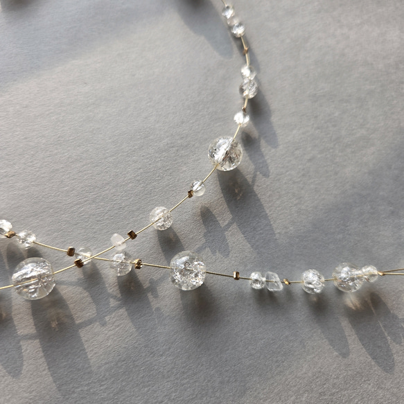 hikarino  ame 天然水晶サンキャッチャー【seven drops 】　★ホワイトセージプレゼント★ 3枚目の画像