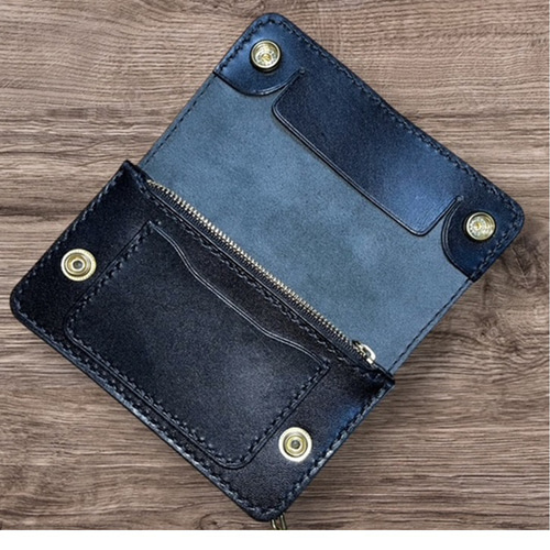 I'm baller ④ミドルトラッカーウォレット/ホック真鍮小判カン真鍮 ④