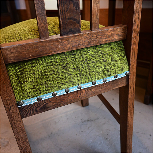 アンティーク チェア レトロ 椅子 リメイク品 無垢材 おしゃれ 和