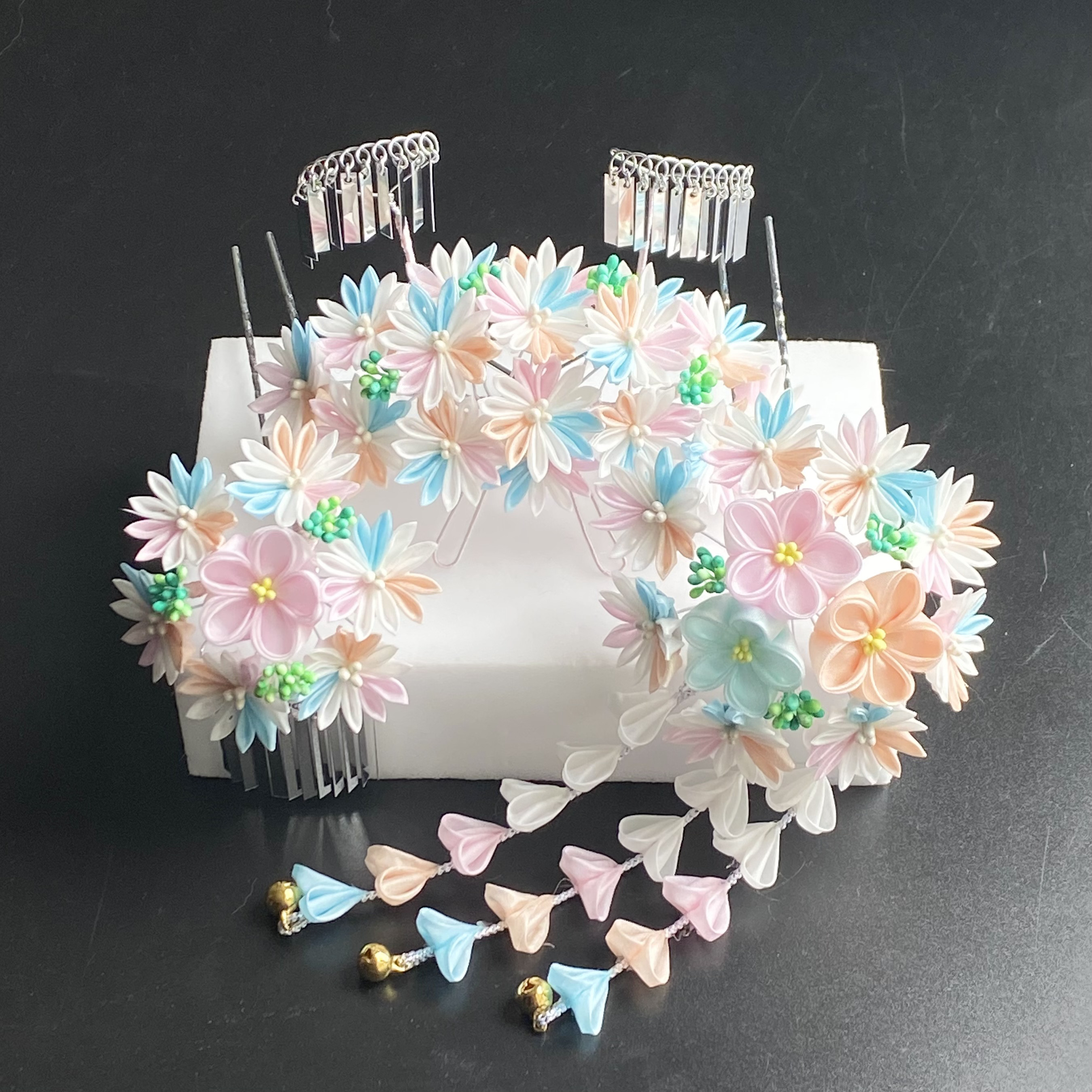 つまみ細工　七五三　勝山かんざし