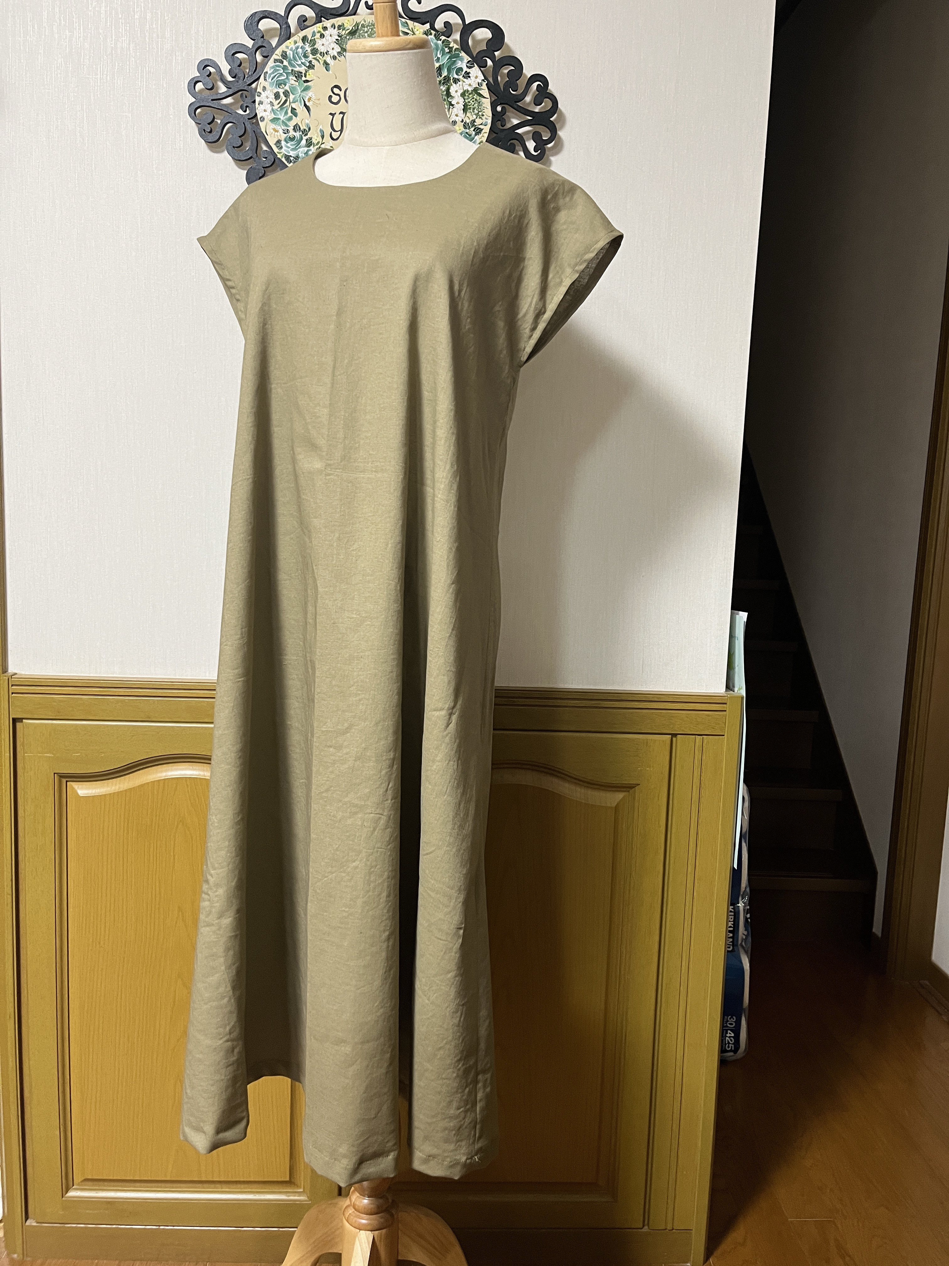 バックリボンワンピース