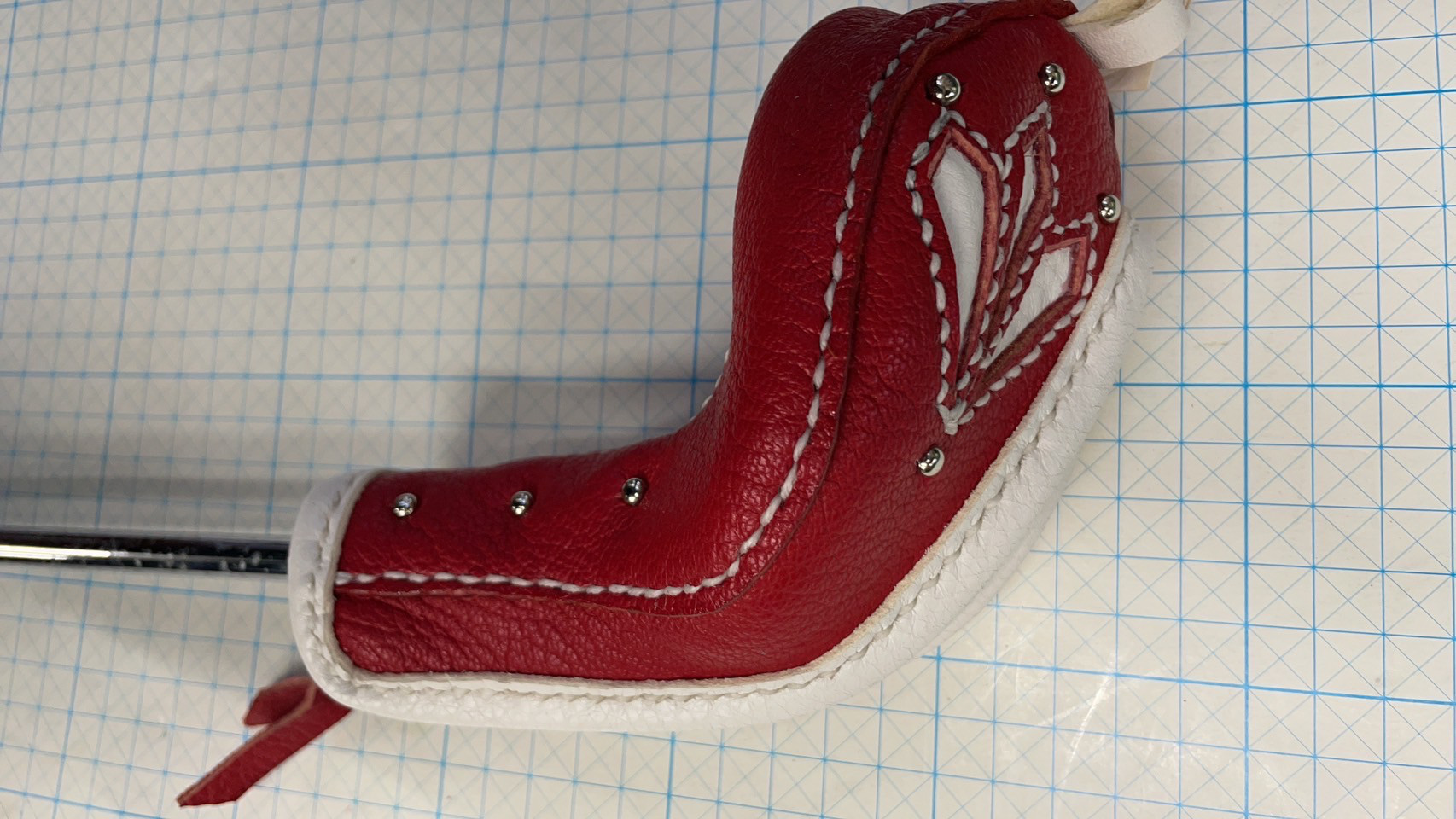 ゴルフパターカバー革製250110