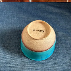 《再販×1》茶碗（Sea side blue シリーズ） 3枚目の画像