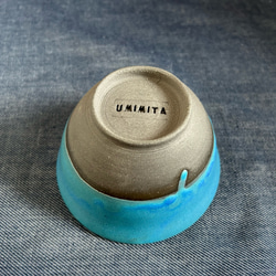 《再販×1》茶碗（Sea side blue シリーズ） 4枚目の画像