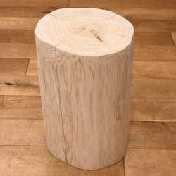 槙丸太椅子スツールNo.1388