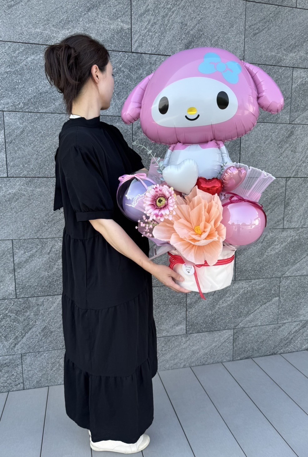 バルーンギフト/置き型風船/花束/出産祝い/プレゼント/開店祝い/balloon