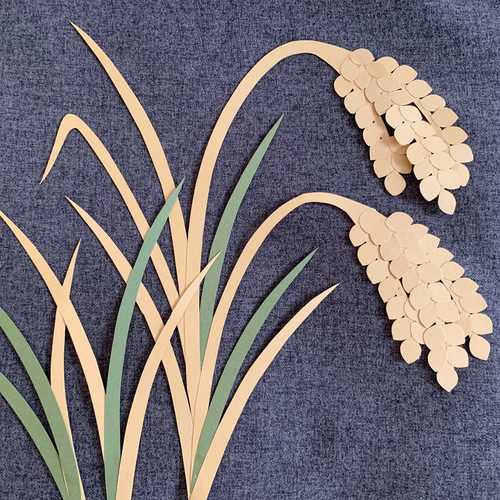 壁面飾り【実りの秋】収穫祭 切り絵 とことこ♪ 通販 19739731｜Creema