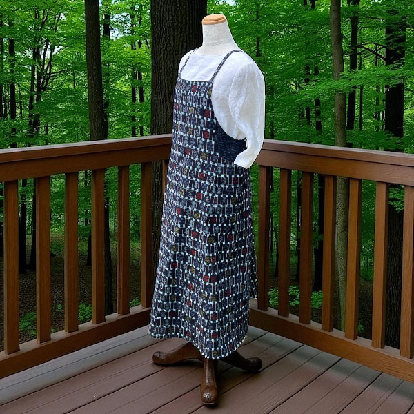 久留米絣のキャミソールワンピースMサイズ⭐送料無料