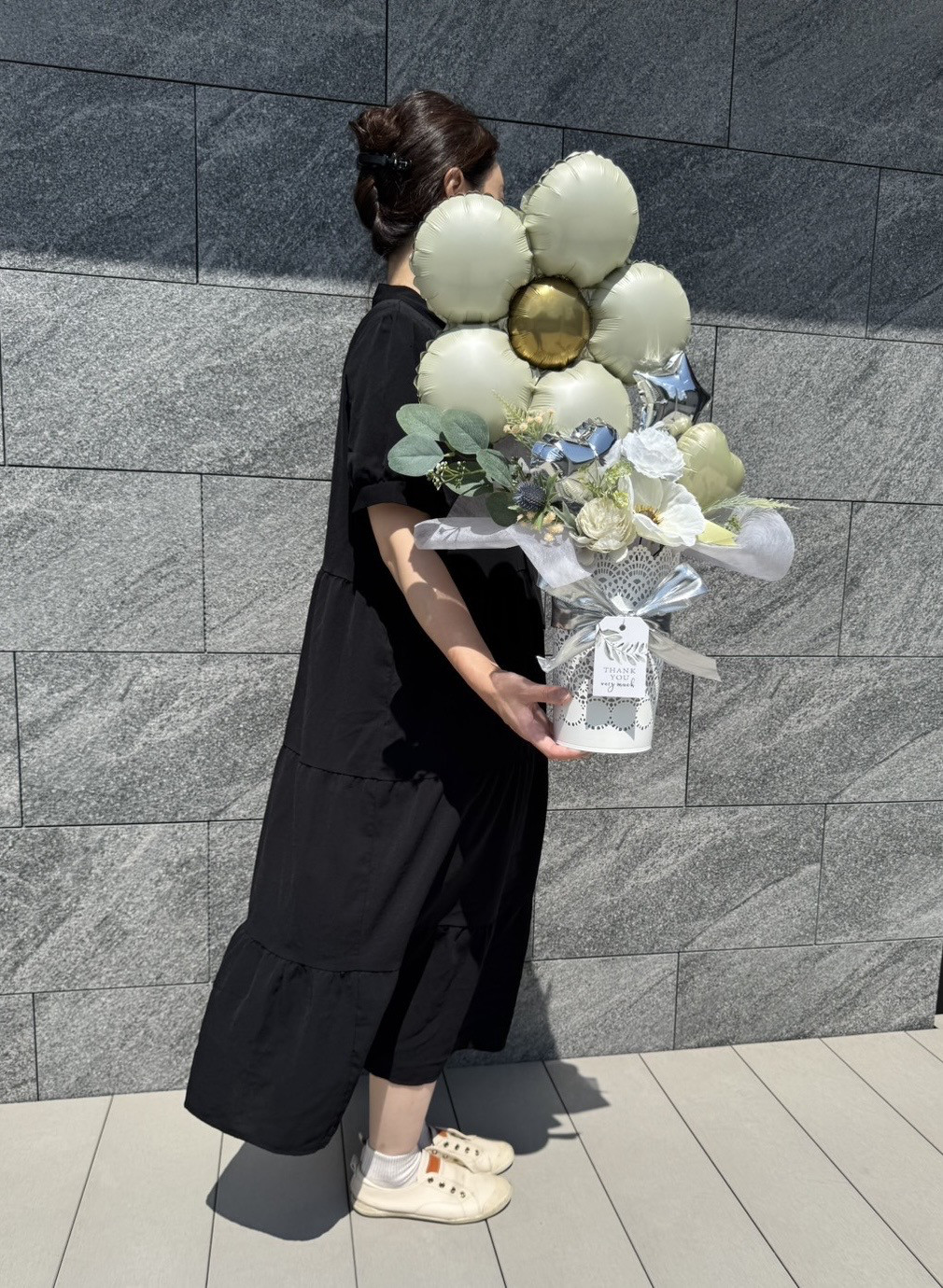 バルーンギフト/置き型風船/花束/出産祝い/プレゼント/開店祝い/balloon